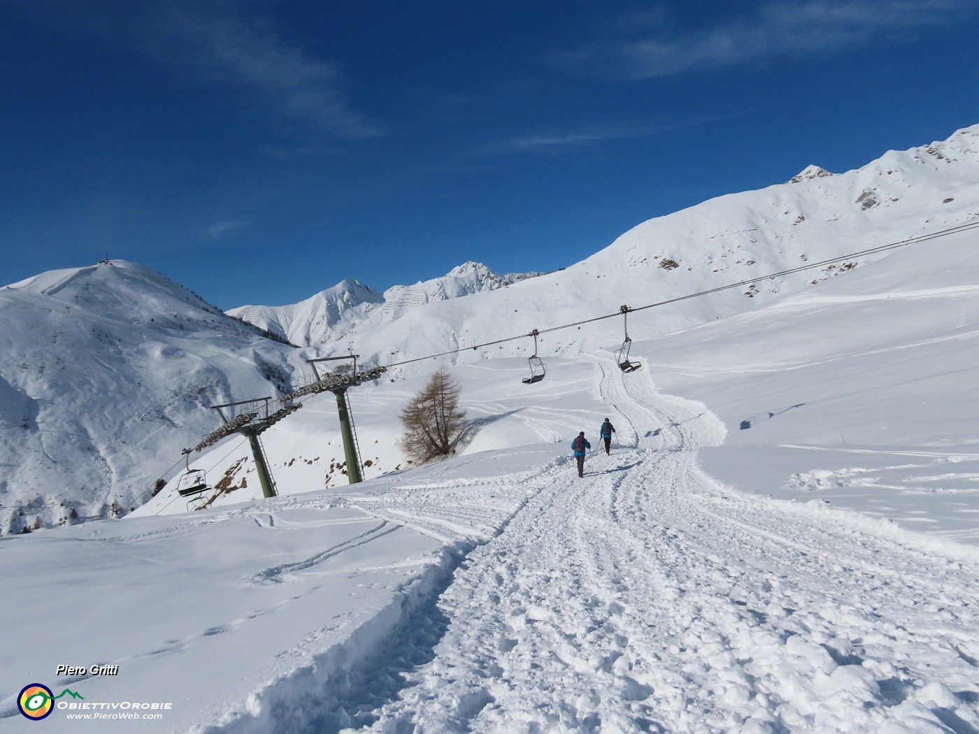 32 Sulla via del ritorno baciati dal sole.JPG